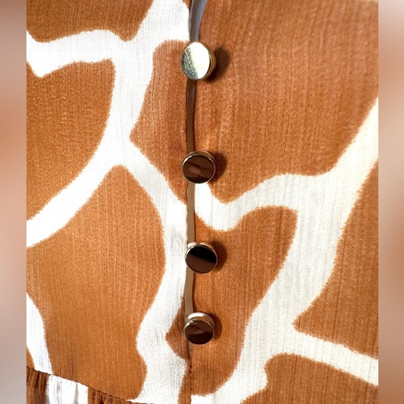 Ann Taylor Orange Long Sleeve Dress - Picture 8 of 11